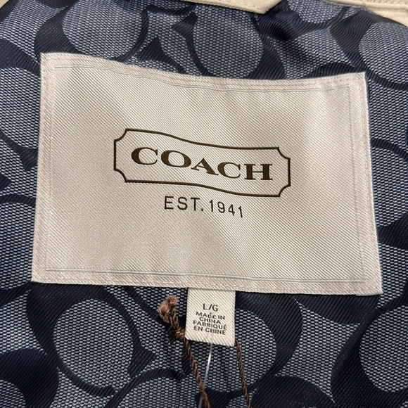 Coach trend coat mid length size large - Picture 11 of 13
